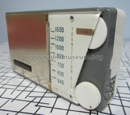 Transistor Six TR-215; Continental (ID = 1201522) Radio