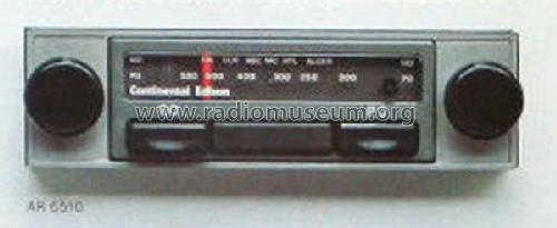 AR 6510; Continental Edison, (ID = 2346407) Car Radio