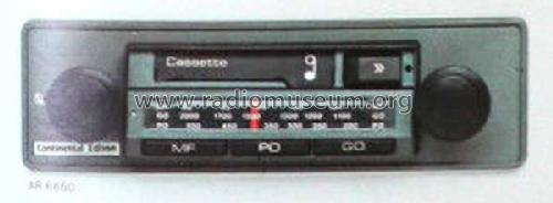 AR 6660; Continental Edison, (ID = 2346405) Car Radio