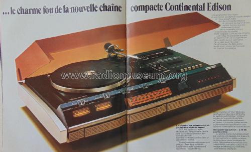 Chaîne Compacte CT 9632; Continental Edison, (ID = 2374398) Radio