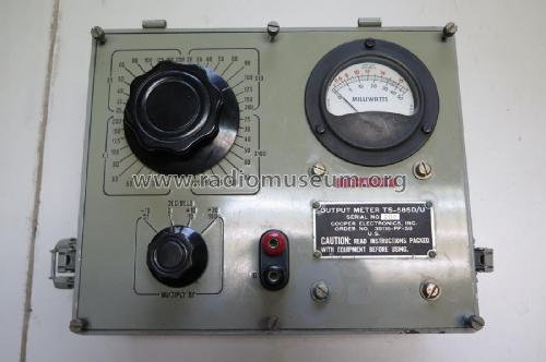 Audio Output Power Meter TS-585D/U; Cooper Hewitt (ID = 2861027) Equipment