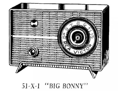 Big Bonny 51-X-1; RCA, Corporacion de (ID = 466418) Radio