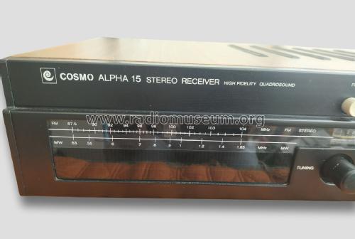 Alpha-15 Stereo Receiver ; Cosmo S.A., (ID = 2771069) Radio