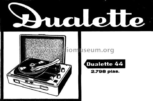 Dualette 44; Cosmo S.A., (ID = 1059019) Ton-Bild