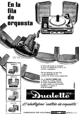 Dualette Stereo 1001; Cosmo S.A., (ID = 1059028) R-Player