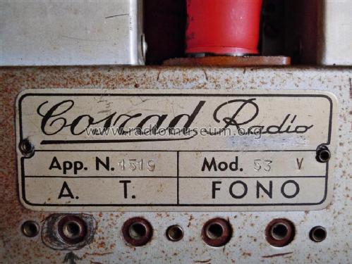 53V; COSRAD Industria (ID = 1147375) Radio