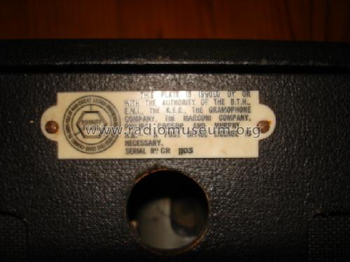 All-dry Portable AD41; Cossor, A.C.; London (ID = 686419) Radio