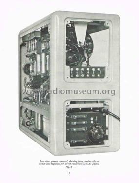 Oscilloscope 1052; Cossor, A.C.; London (ID = 1191411) Equipment