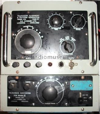 Telecheck Converter 1321; Cossor, A.C.; London (ID = 2348635) Equipment