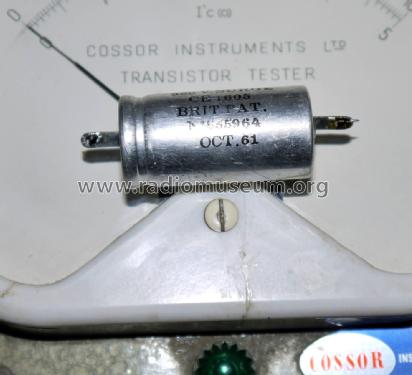 Transistor Tester 1325; Cossor, A.C.; London (ID = 2116586) Ausrüstung