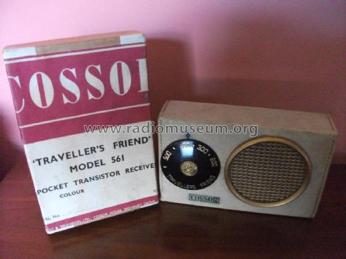 Traveller's Friend 561; Cossor, A.C.; London (ID = 1934407) Radio