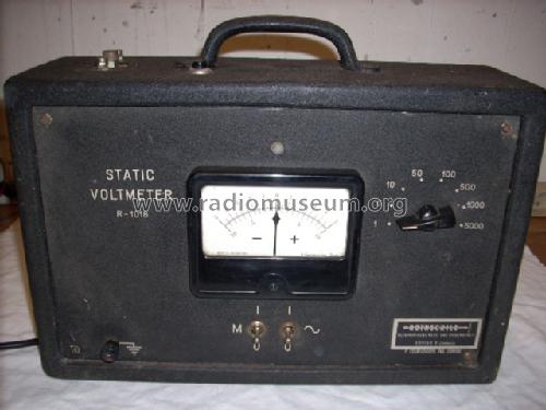 Static Voltmeter R 1018; Courvoisier, Zürich (ID = 520737) Equipment