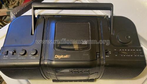 AM/FM CD Cassette Stereo Recorder JS 8630; Craig Panorama Inc.; (ID = 2829956) Radio