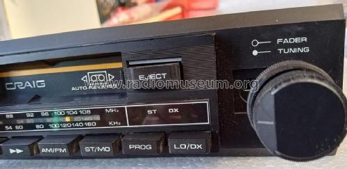 AM/FM Receiver Cassette Player T514; Craig Panorama Inc.; (ID = 2886189) Car Radio
