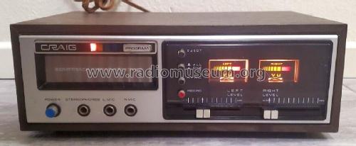 Eight-Track Stereo-Recorder 3307; Craig Panorama Inc.; (ID = 2971293) Reg-Riprod