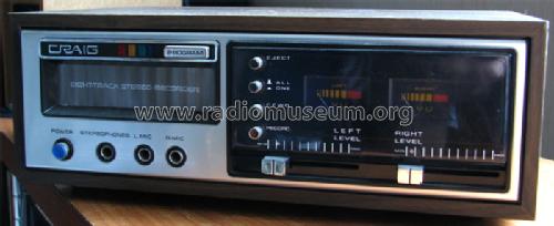 Eight-Track Stereo-Recorder 3307; Craig Panorama Inc.; (ID = 682631) Reg-Riprod