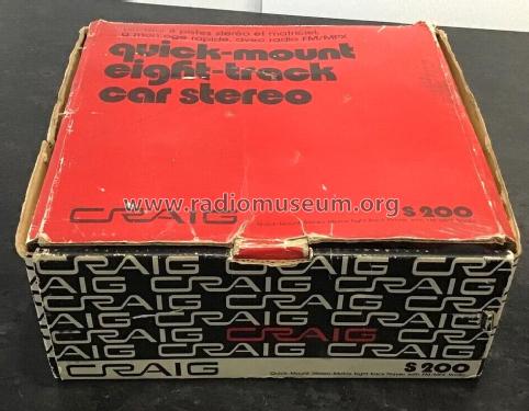 S200 ; Craig Panorama Inc.; (ID = 2862732) Car Radio