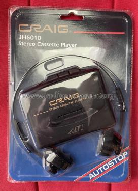 Stereo Cassette Player JH6010; Craig Panorama Inc.; (ID = 2981558) Reg-Riprod