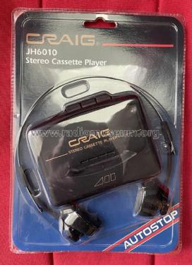 Stereo Cassette Player JH6010; Craig Panorama Inc.; (ID = 2981558) Sonido-V