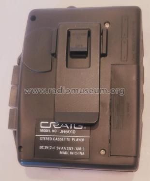 Stereo Cassette Player JH6010; Craig Panorama Inc.; (ID = 2981562) Sonido-V