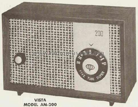 Vista AM-200 ; Craig Panorama Inc.; (ID = 405671) Radio