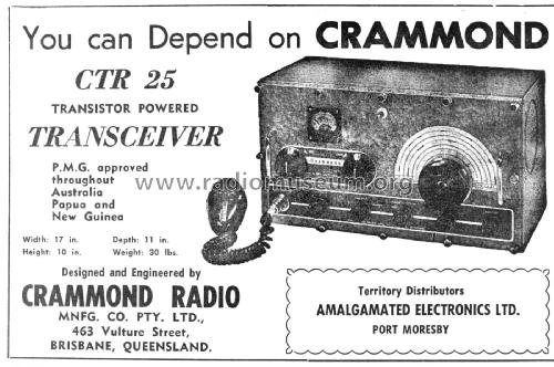 CTR25; Crammond Radio (ID = 2586698) Commercial TRX