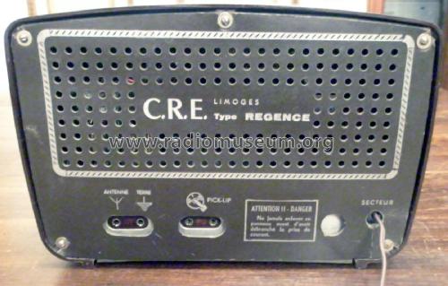 Régence ; CRE C.R.E., Centre (ID = 2168823) Radio