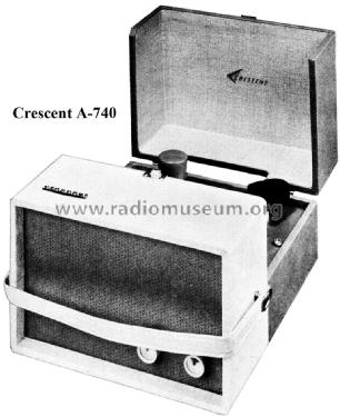 Phono Amplifier A-740; Crescent Industries, (ID = 1847484) Sonido-V