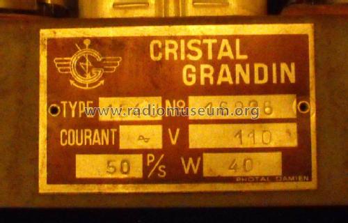 Cristalette 154U; Grandin, Cristal- (ID = 702675) Radio