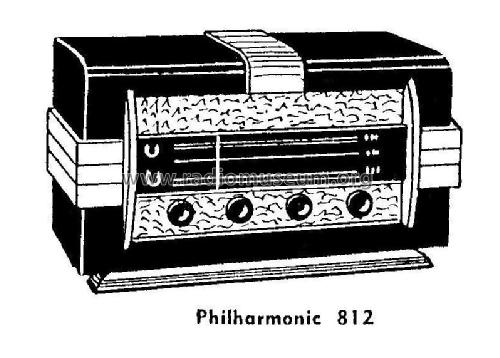 Cristal-Grandin Philharmonic 812; Grandin, Cristal- (ID = 700397) Radio