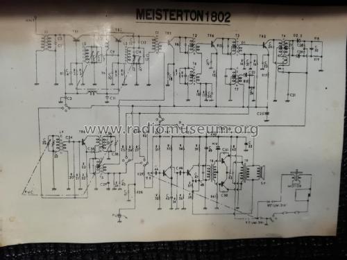 Meisterton 1802; Unknown - CUSTOM (ID = 3009293) Radio