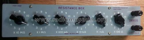 Resistance Box RM6B; CROPICO, Croydon (ID = 2034973) Equipment