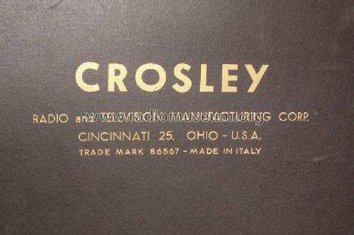 327; Crosley AvCo Italy (ID = 565150) Radio