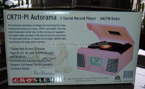 3-Speed Record Player CR711-P1 Autorama; Crosley Radio Retro (ID = 1811324) Radio
