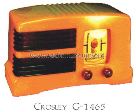 G-1465 ; Crosley Radio and (ID = 1467136) Radio