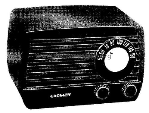 10-104W ; Crosley Radio Corp.; (ID = 242725) Radio