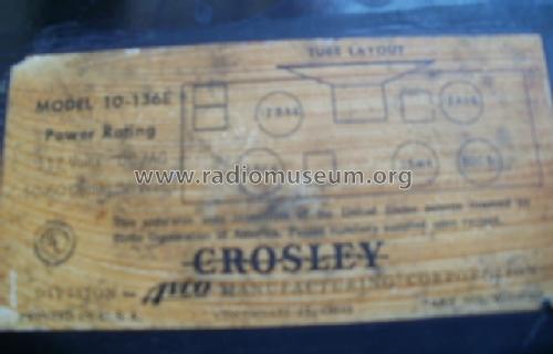 10-136E ; Crosley Radio Corp.; (ID = 764184) Radio