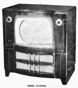 10-429MU; Crosley Radio Corp.; (ID = 2801352) Television
