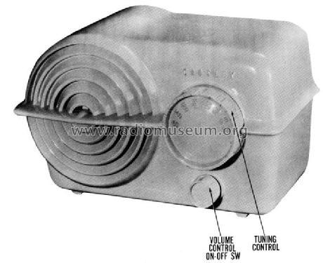 11-114U 'Serenader' Ch= 330; Crosley Radio Corp.; (ID = 584739) Radio