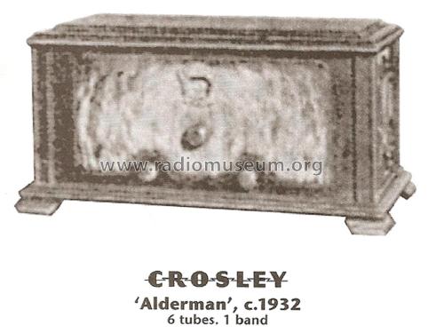 129-1 'Alderman' Ch= 129-1; Crosley Radio Corp.; (ID = 1821965) Radio