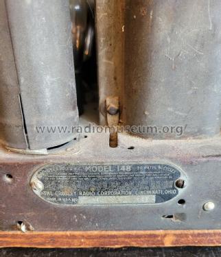 148 'Library Deluxe' ; Crosley Radio Corp.; (ID = 2883370) Radio