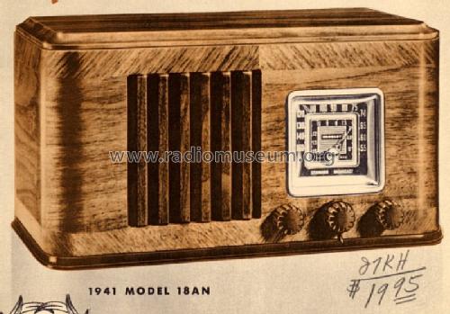 18 AN ; Crosley Radio Corp.; (ID = 254793) Radio