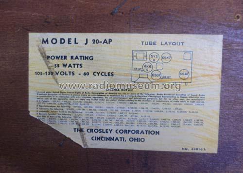 Fiver 20AP; Crosley Radio Corp.; (ID = 1505691) Radio