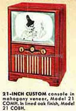 21 COBH ; Crosley Radio Corp.; (ID = 1832720) Télévision