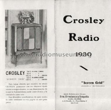 34S Ch= 63; Crosley Radio Corp.; (ID = 1762026) Radio