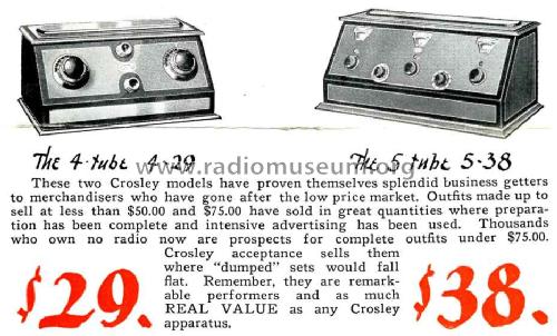 4-29 ; Crosley Radio Corp.; (ID = 1322513) Radio