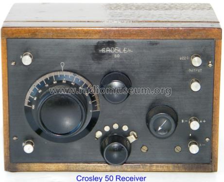 50 ; Crosley Radio Corp.; (ID = 852903) Radio