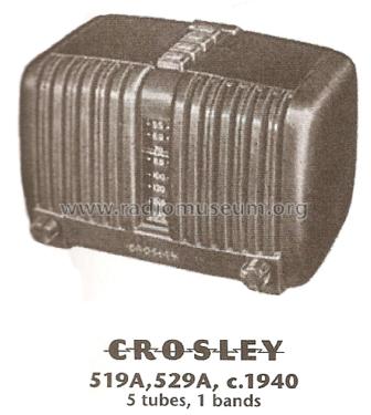 519A Ch= 519; Crosley Radio Corp.; (ID = 1821400) Radio
