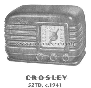 52TD Ch= 77; Crosley Radio Corp.; (ID = 101006) Radio