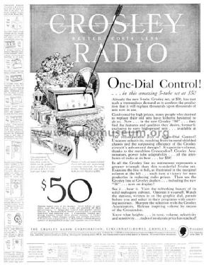 5-50 ; Crosley Radio Corp.; (ID = 266498) Radio